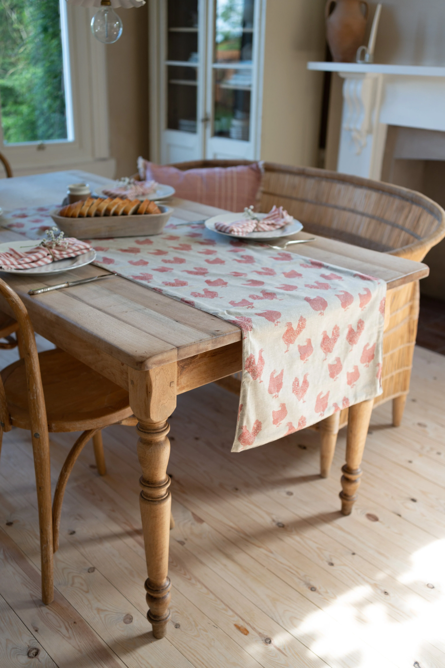 RECYCLED COTTON TABLE RUNNERS