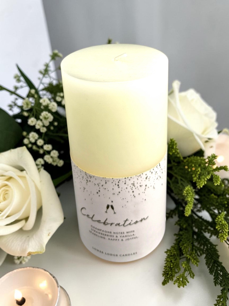SCENTED PILLAR CANDLES
